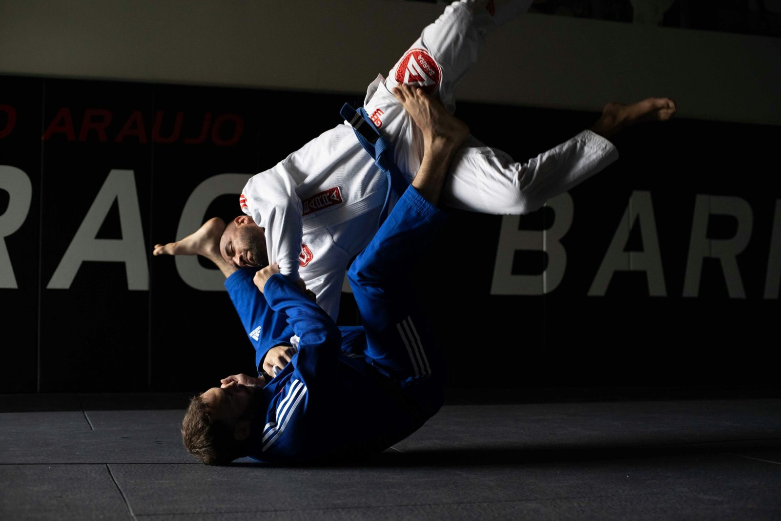 Judo fighters performing a throw — symbolizing Vladimir Putin’s Judo Politics.
