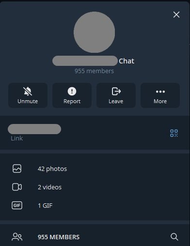 A Telegram channel used to advertise bulk SIM cards in Southeast Asia. Channel identifiers have been redacted.